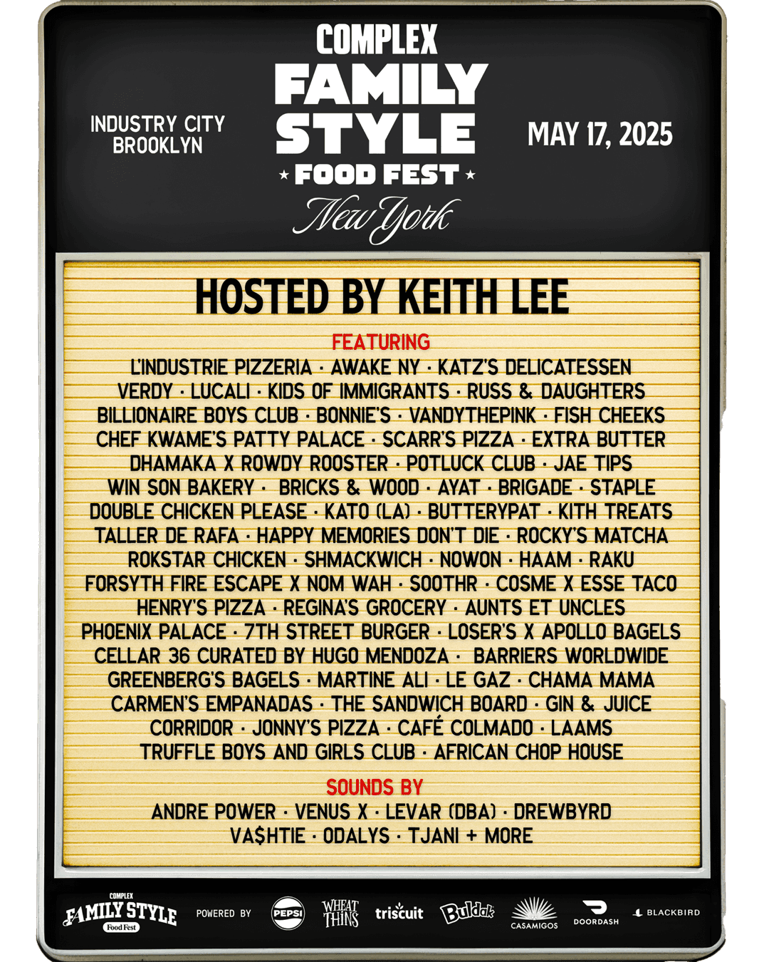 lineup